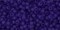 Toho 11/0 Round Japanese Seed Bead, TR11-8F, Transparent Frost Dark Sapphire, 13 grams
